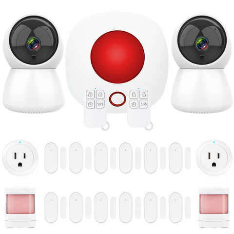 Smart Wi-Fi Alarm System with Cameras