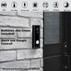 Smart Wi-Fi Doorbell Camera - Wireless Battery Operated