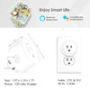 Smart Plug Wi-Fi Socket with Alexa Google Control