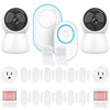 Smart Wi-Fi Alarm System with Security Cameras, Wireless Sensors, Sockets and Doorbell