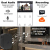Video Doorbell Camera with Chime, Recording, Dual Audio